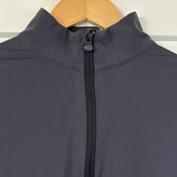 Greyson 1/4 Zip Golf Pullover Mens Size Small Solid Gray Stretch Jacket - Picture 5 of 10